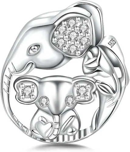 Vista 36 de Abalorios de plata de ley 925 con letras de la A ~ Z, para pulseras, collares, Día de San Valentín, Día de la Madre, joyería regalos para mujeres