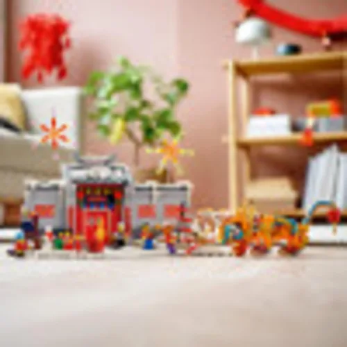 Vista 7 de LEGO Historia de Nian 80106 Kit de Construcción; Juguete Coleccionable, Educativo, Regalo del Año Nuevo Lunar para Niños, Nuevo 2021 (1,067 Piezas)