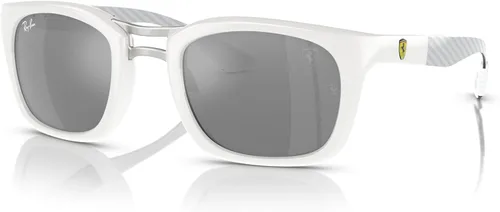Vista 2 de Ray-Ban Unisex Sunglasses Black Frame, Dark Green Lenses, 53MM
