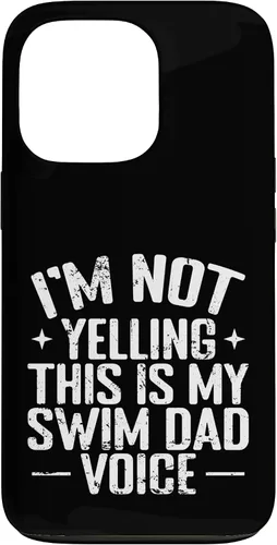 Vista 10 de Swim Dad Voice Funny Sports Parent Case for iPhone 16