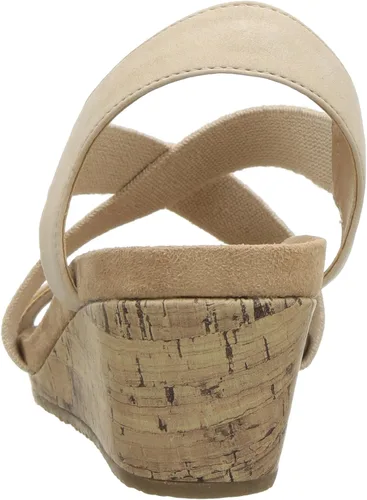Vista 3 de Sandalia LifeStride Mexico, de cuña, para mujer
