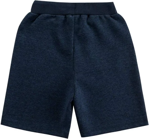Vista 3 de UNCOO - Paquete de 2 pantalones cortos deportivos de tela deportiva saludable para niños (edad 3-12 años)