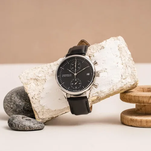 Vista 4 de 1844 Cronógrafo Reloj para hombre, acero inoxidable, analógico, resistente al agua