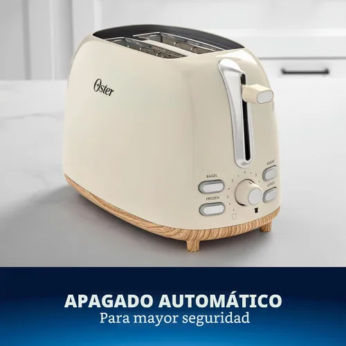 Vista 6 de Oster Tostadora de 2 rebanadas con ranuras extra anchas, tostadora de bagel, leche de avena