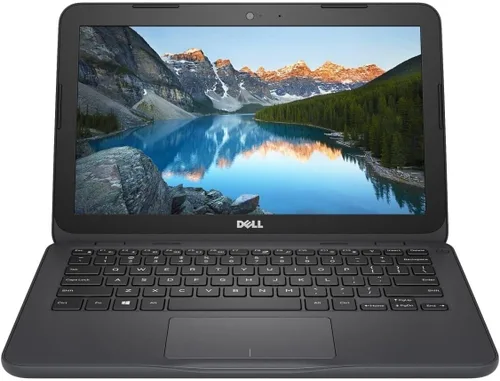 Vista 7 de Dell Laptop Chromebook 3180, computadora portátil de 11.6 pulgadas, Intel Celeron N3060, 4 GB de RAM, SSD de 16 GB, cámara web, Wi-Fi, Bluetooth