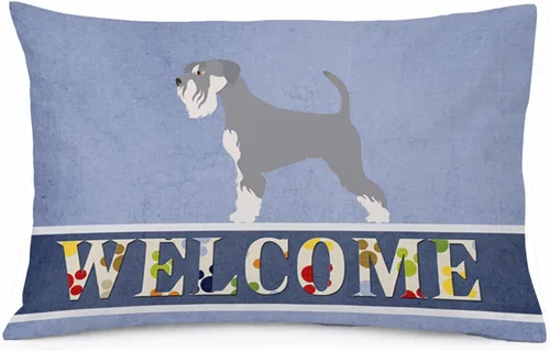 Vista 93 de Caroline's Treasures BB8334PILLOWCASE AIDI Atlas Mountain Dog - Funda de almohada estándar, color azul, ligera, súper suave, de fácil cuidado