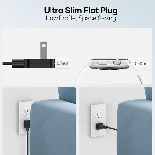 Vista 4 de Bloque de Cargador USB C de 10 Puertos, Estación de Carga USB de 450W para Múltiples Dispositivos, 5 Tipo C + 5 USB A Concentrador de Carga GaN PD