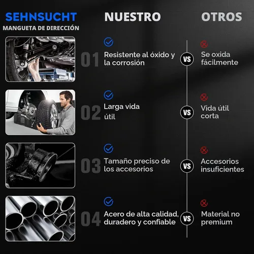 Vista 4 de Ensamblaje de nudillo de dirección delantero izquierdo y cojinete de rueda compatible con Honda Civic 2006 2007 2008 2009 2010 2011, sin modelo Si