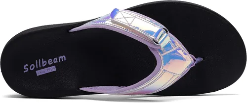 Vista 4 de SOLLBEAM Sandalias ortopédicas originales para mujer, estilo tanga con soporte de arco