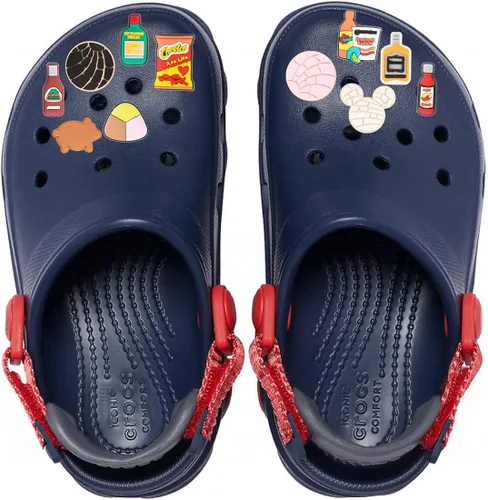Vista 7 de Maxun - Dijes para zapatos de inspiración mexicana 22 piezas para decoración de zapatos mexicanos para zuecos de PVC bonitos suministros