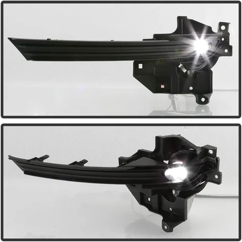 Vista 6 de ACANII - Para Mazda CX-5 2017-2021 Luces antiniebla LED Parachoques Lámparas de Parachoques con Swith+Kit de Arnés Par de Conductor y Pasajero