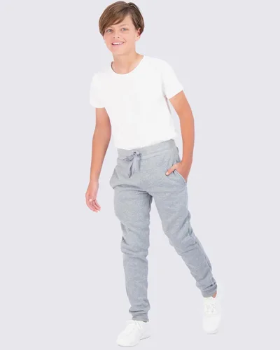 Vista 5 de Real Essentials - Paquete de 3 pantalones deportivos de vellón suave para niños y jóvenes