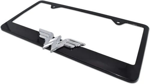 Vista 7 de Elektroplate - Placa de matrícula con licencia oficial DC Comics Mujer Maravilla Negra, completamente de metal, tamaño estándar, superhéroe, marco