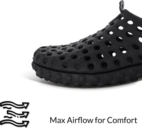 Vista 5 de Shorepoint Outfitters Zapatos de goma para hombre, zapatos para caminar sin cordones, zapatos de agua antideslizantes, tenis ligeros y transpirables