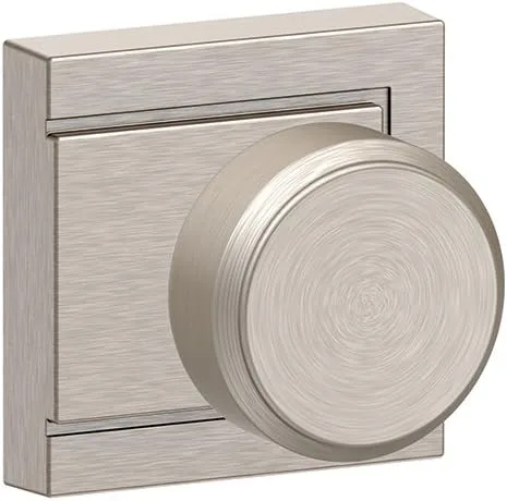 Vista 52 de SCHLAGE Pomo de bloqueo sin giro, latón antiguo (F170 ORB 609) (paquete de 2)