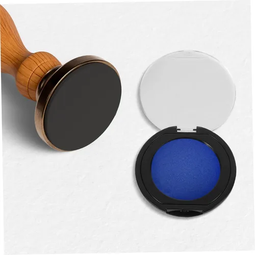 Vista 5 de Fingerprint Ink Pad Mini Thumbprint Pads Inkless Secure Identification Notary Office Legal Documentation