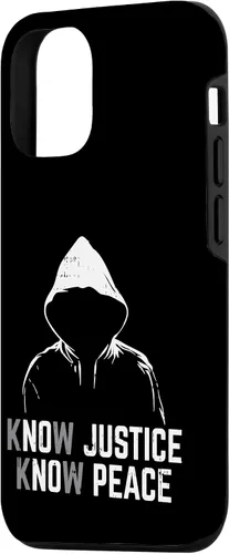 Vista 2 de Funda de regalo para iPhone 14 Know Justice Peace Black Lives Matter BLM African Pride