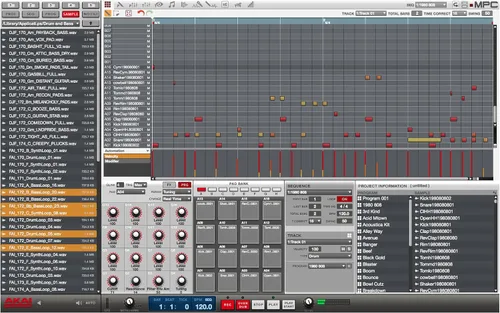 Vista 6 de Akai Professional MPC Renaissance Controlador de producción musical con descarga de biblioteca de sonidos de 9 GB+ (24 bits/96 kHz)