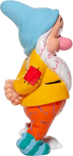 Vista 4 de Enesco Disney by Romero Britto Snow White and the Seven Dwarfs Bashful - Figura en miniatura, 4.7 pulgadas, multicolor