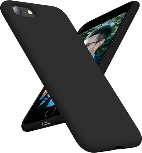 Vista 42 de OTOFLY - Funda para iPhone 8, iPhone 7, serie suave y sedosa, calidad prémium, botones de silicona suave, funda protectora compatible con iPhone 7
