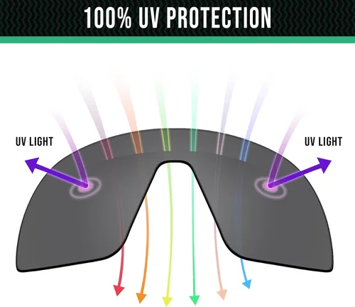 Vista 5 de Well-aimed Lentes de repuesto compatibles con gafas de sol Oakley Plazma OO9019 - Negro Polarizado