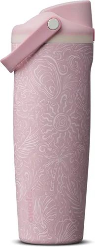 Vista 6 de Owala FreeSip Sway - Botella de agua de acero inoxidable, 18 onzas, pastel de comida de ángel Angel Food Cake