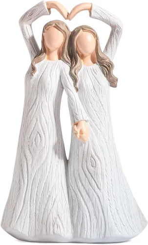 Vista 8 de Figura de regalo para hermanas, regalos de amistad para mejores amigas, regalos de aniversario de cumpleaños para mujeres, regalo para hermana