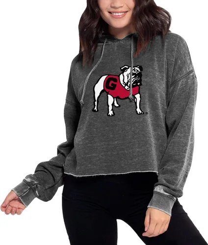 Vista 5 de chicka-d NCAA Campus Sudadera con capucha para mujer