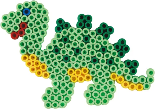 Vista 2 de Hama Maxi cuentas y tableros de clavijas en dinosaurio de bañera