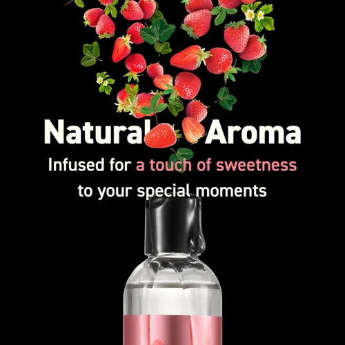 Vista 4 de XESSO Strawberry Anal-Ease Lube 8.3 onzas líquidas, gel desensibilizante relajante para puerta trasera a base de agua para hombres, mujeres