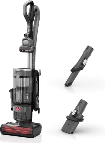 Vista 8 de Hoover Aspiradora giratoria XL de alto rendimiento, aspiradora vertical sin bolsa, filtración de medios HEPA, sistema MaxLife, tecnología