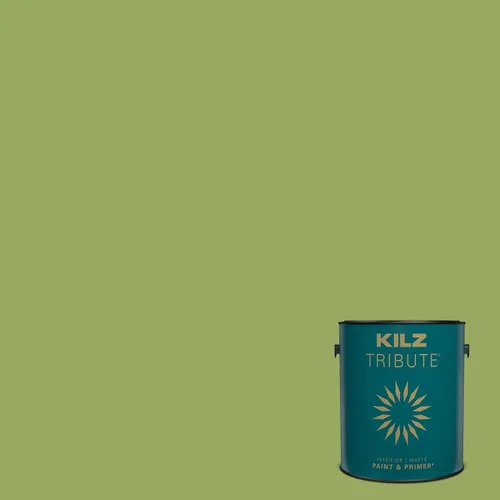 Vista 63 de KILZ TRIBUTE Pintura e Imprimación, Interior, Muestra de Color, Almost Aqua, 8 Onzas