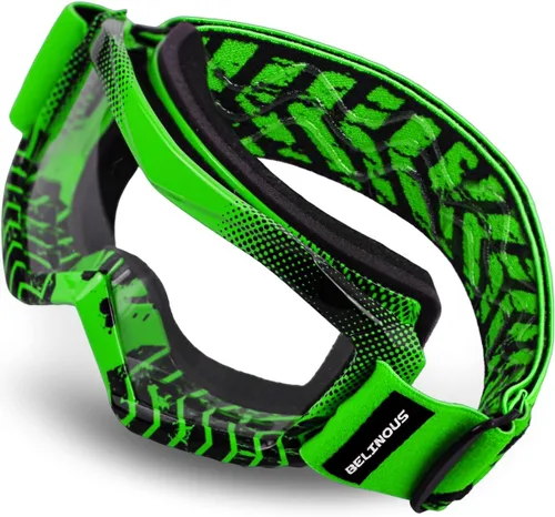 Vista 11 de BELINOUS - Gafas de protección para niños para ATV, moto de cross, motocicleta, motocross MX, gafas de moto de cross para jóvenes para niños de 3 a