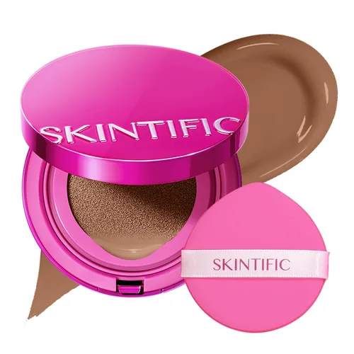 Vista 10 de SKINTIFIC - Base de cojín rosa natural brillante 00 porcelana