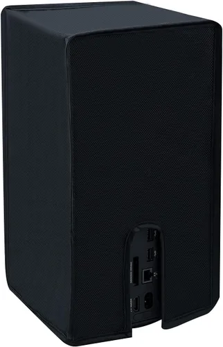 Vista 9 de Mcbazel Dust Cover for Xbox Series X Console, Easy Access Cable Port, Anti-scratch Protective Case Cover Waterproof for Xbox Series X Console - Black