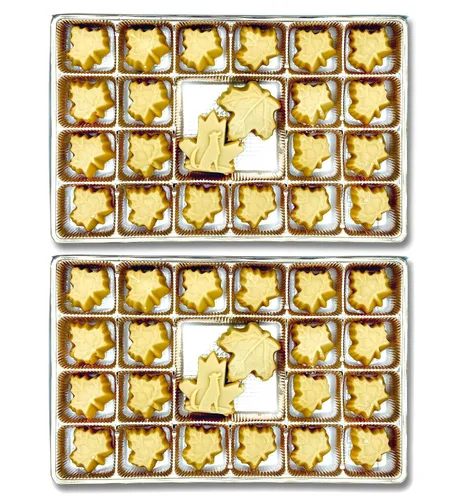 Vista 3 de Nova Maple Candy - Caramelo de hoja de azúcar con jarabe de arce puro (16 onzas (1 libra))