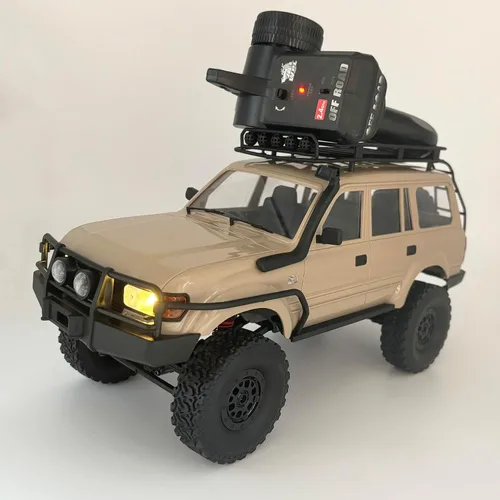 Vista 7 de HLSFWDRIVE WPL C54-1 RC Rock Crawler 4x4 RC Camión Off Road RTR