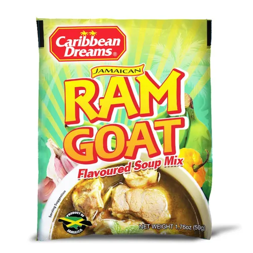 Vista 6 de Caribbean Dreams Sopa de pollo jamaicana, 1.76 oz (paquete de 10)