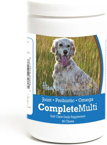 Vista 347 de Healthy Breeds Affenpinscher todo en uno multivitamínico suave masticable 60