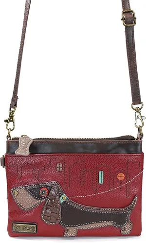 Vista 2 de Chala - Mini bolsa cruzada, convertible, compacta, versátil