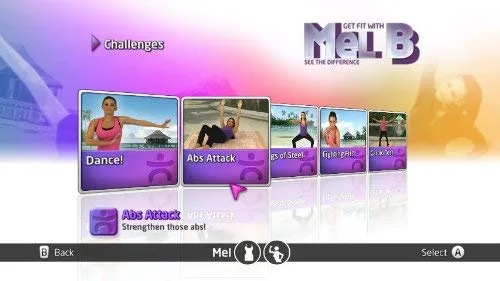 Vista 8 de Get Fit with Mel B - Nintendo Wii (Renewed)