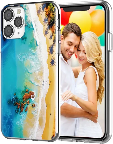 Vista 8 de Funda para iPhone 12, para iPhone 12 Pro, funda protectora completa a prueba de golpes, delgada, suave, TPU transparente, para niñas, mujeres