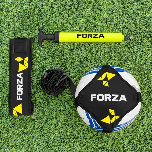 Vista 12 de FORZA Solo Soccer Kick Trainer Optional Ball & Pump Sizes 3–5 Sizes 3-5 Ball, Solo Training, Includes Pump Option, Soccer Practice Aid