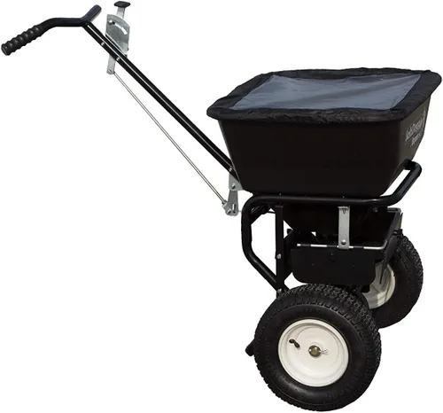 Vista 2 de SaltDogg WB155BG Esparcidor de sal profesional de 100 lb de capacidad, esparcidor de difusión trasero, estructura de acero