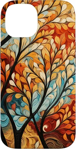 Vista 4 de Fall & Autumn, Colorful Leaves & Trees, Fall Color Case for iPhone 17