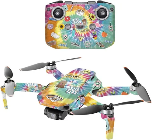 Vista 28 de MightySkins - Compatible con DJI Mini 2 Dron portátil - Humo brillante Funda protectora de vinilo duradera y única Fácil de aplicar, quitar