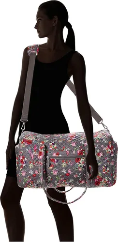 Vista 7 de Vera Bradley Bolsa de viaje grande de algodón