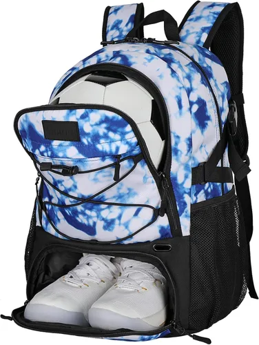 Vista 21 de Goloni Mochila de fútbol,Mochila de baloncesto con compartimento para pelotas y compartimento para zapatos,Mochila para baloncesto,Fútbol
