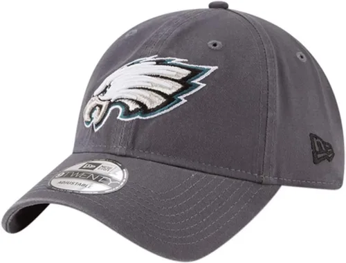 Vista 13 de New Era NFL Core Classic 9TWENTY Gorra Ajustable de Grafito - Talla Única Santos de Nueva Orleans