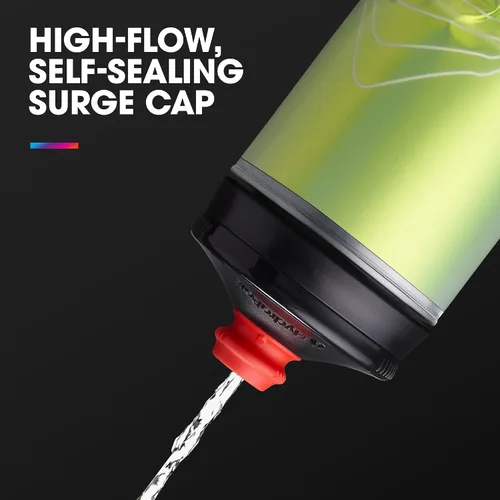 Vista 5 de HydraPak Polar Surge - Botella de agua aislada para bicicleta